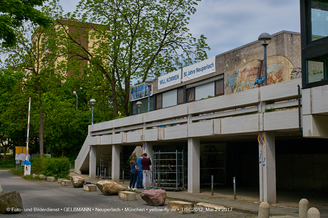24.05.2017 - Abrissbaustelle Quiddezentrum in Neuperlach